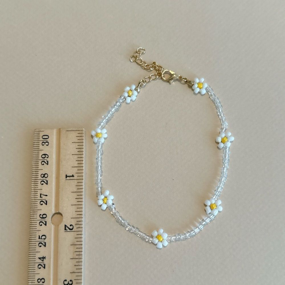 Boho flower bracelet M961 - Picture 4 of 5